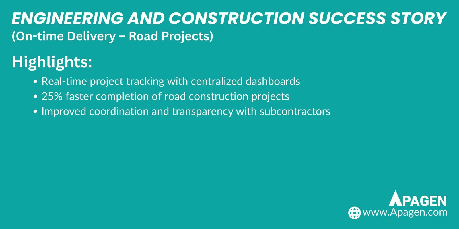 Success Story Slide