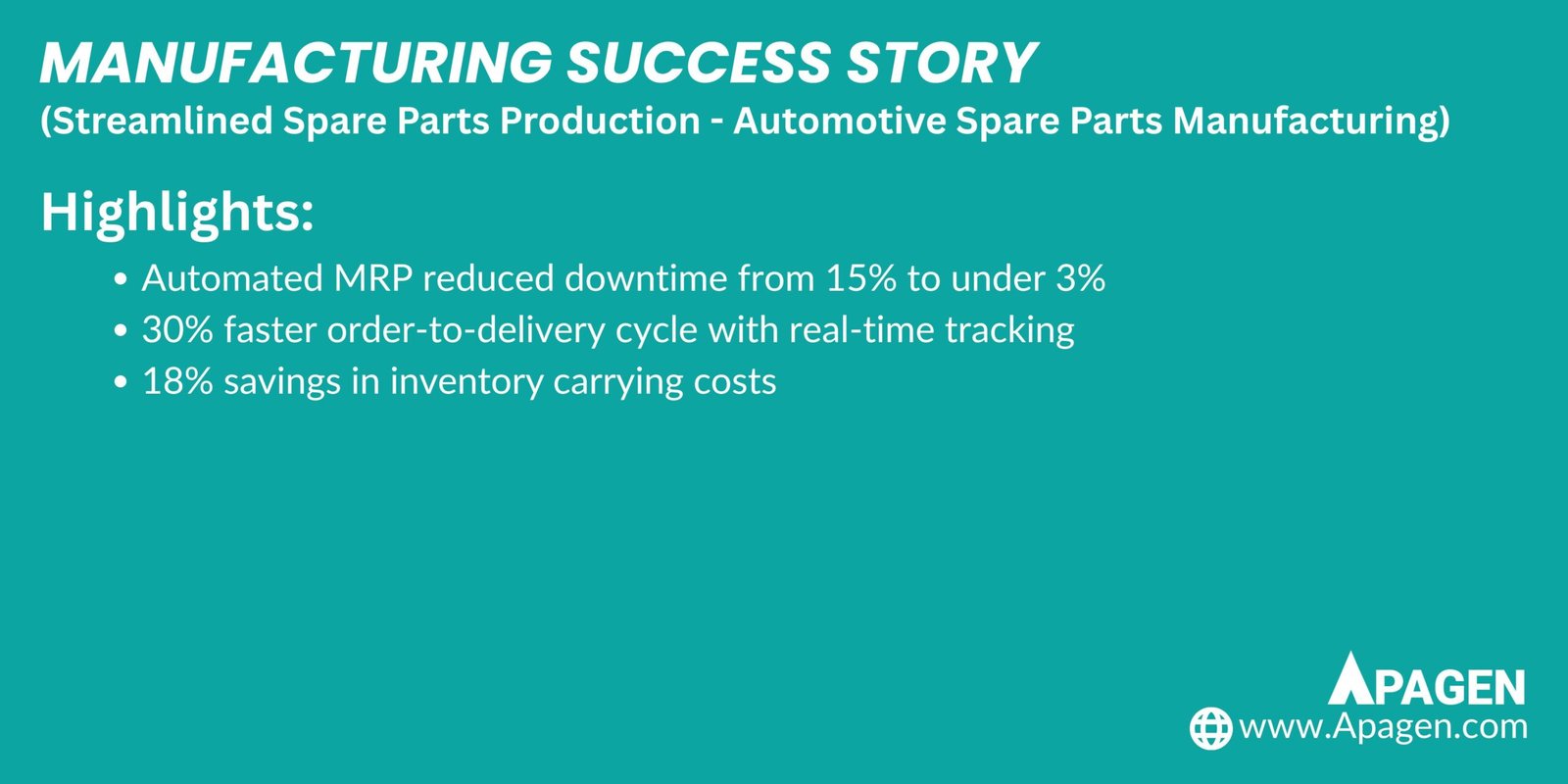 Success Story Slide