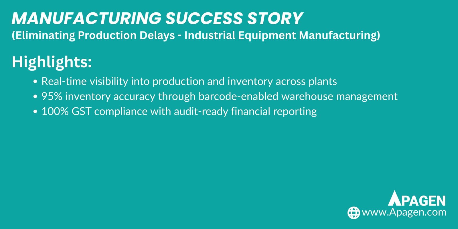 Success Story Slide