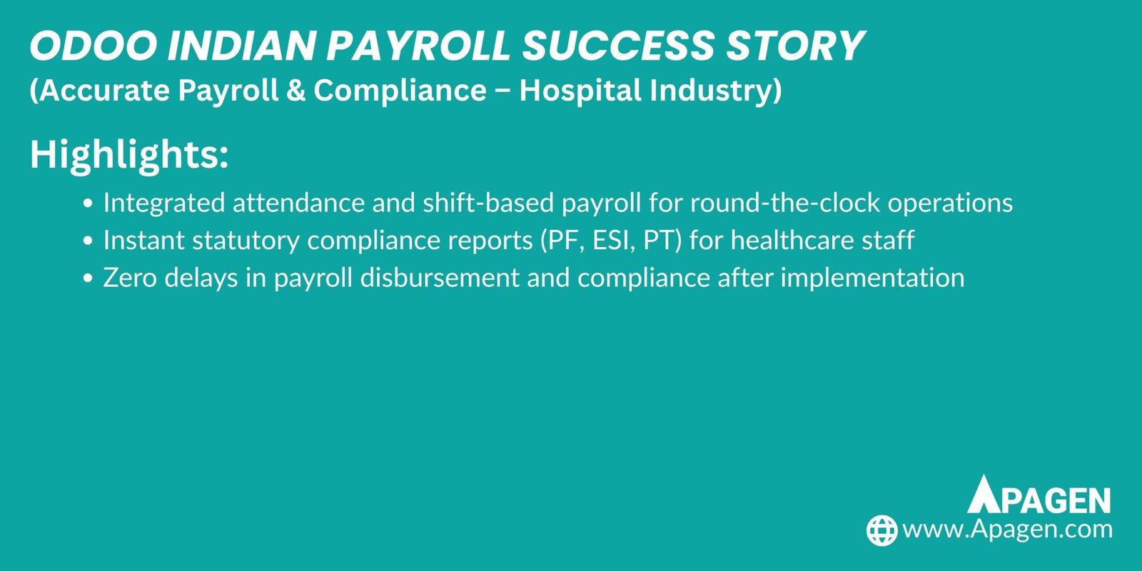 Success Story Slide