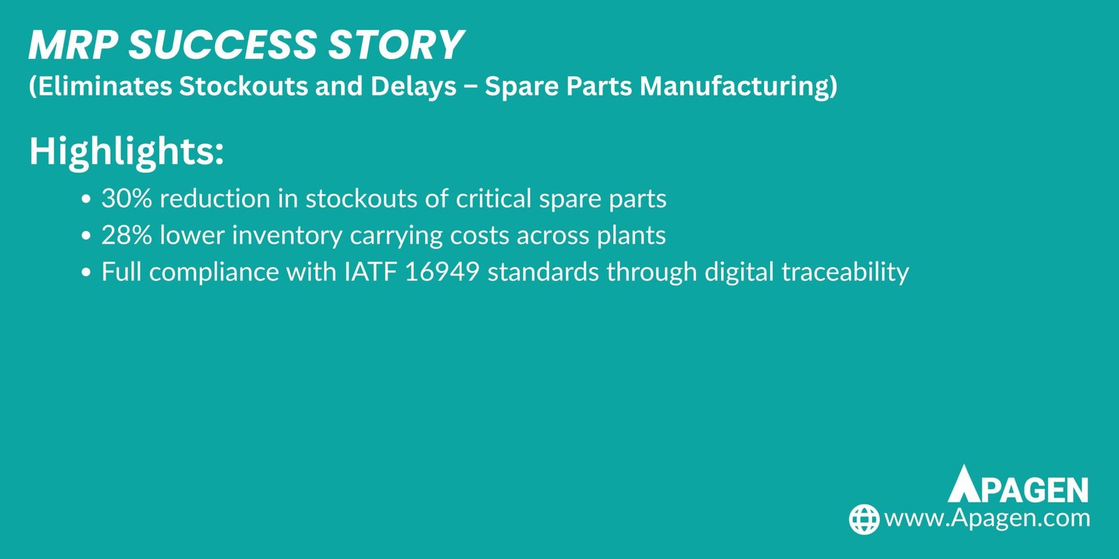 Success Story Slide