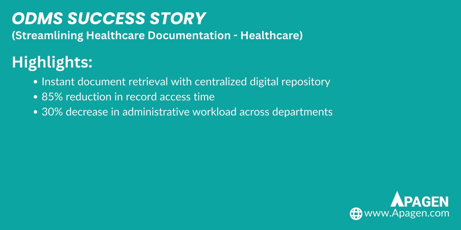 Success Story Slide