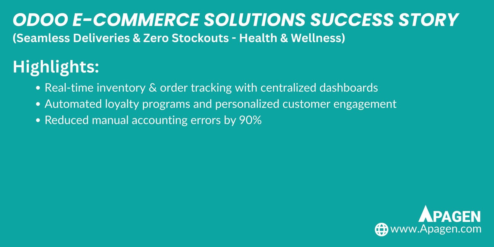Success Story Slide