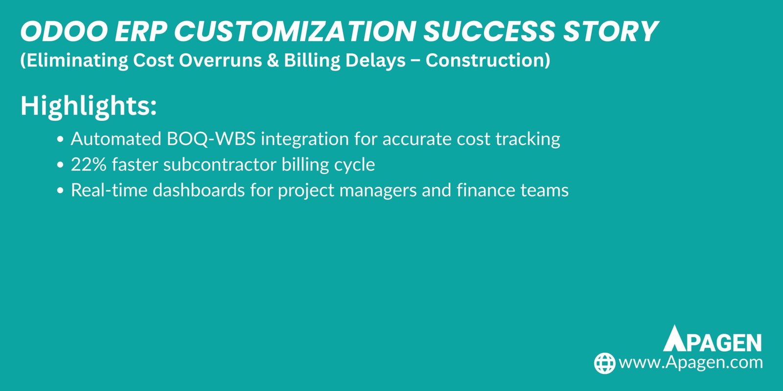 Success Story Slide