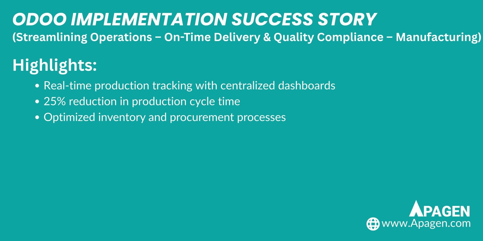 Success Story Slide