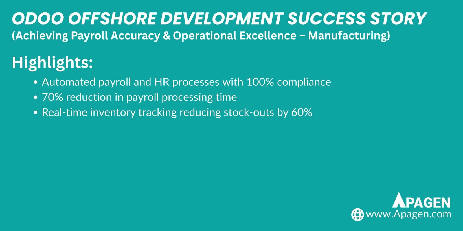 Success Story Slide