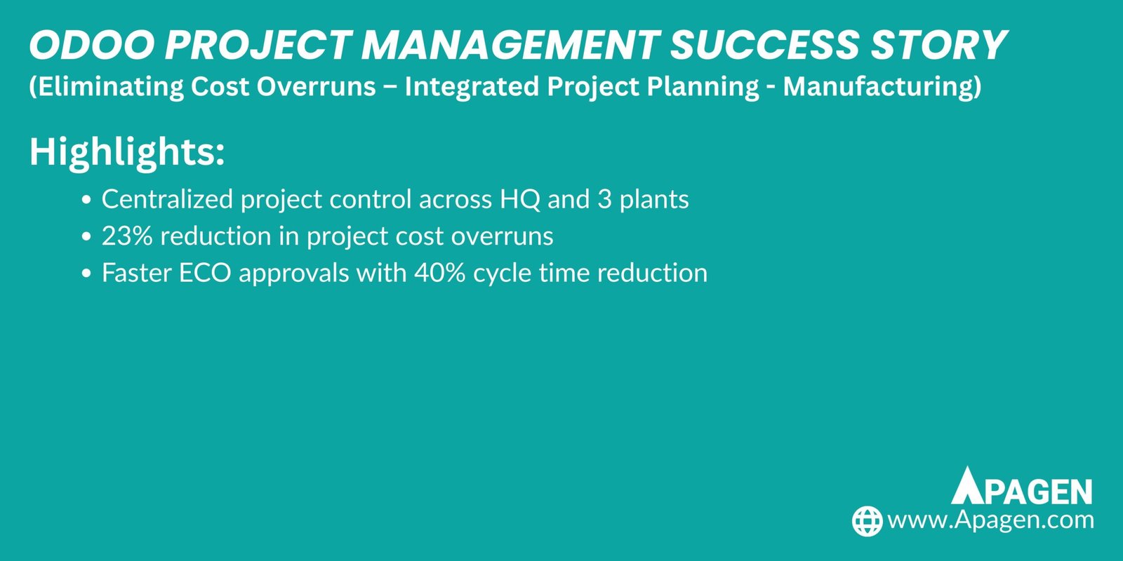 Success Story Slide