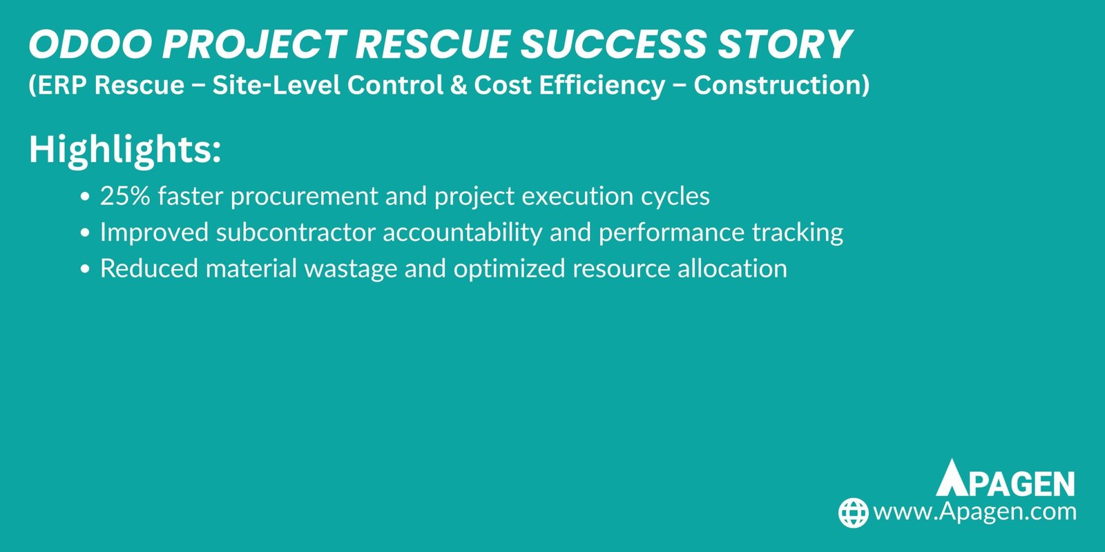 Success Story Slide