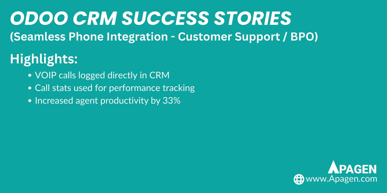 Success Story Slide