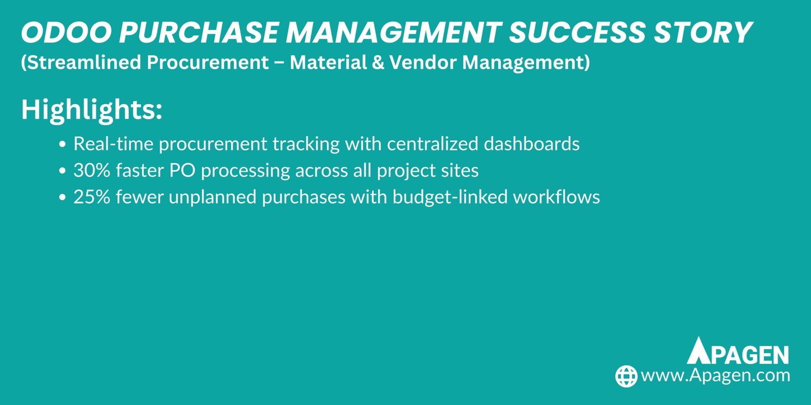 Success Story Slide