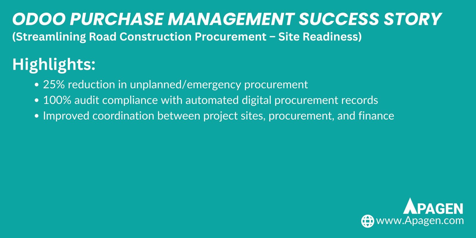 Success Story Slide