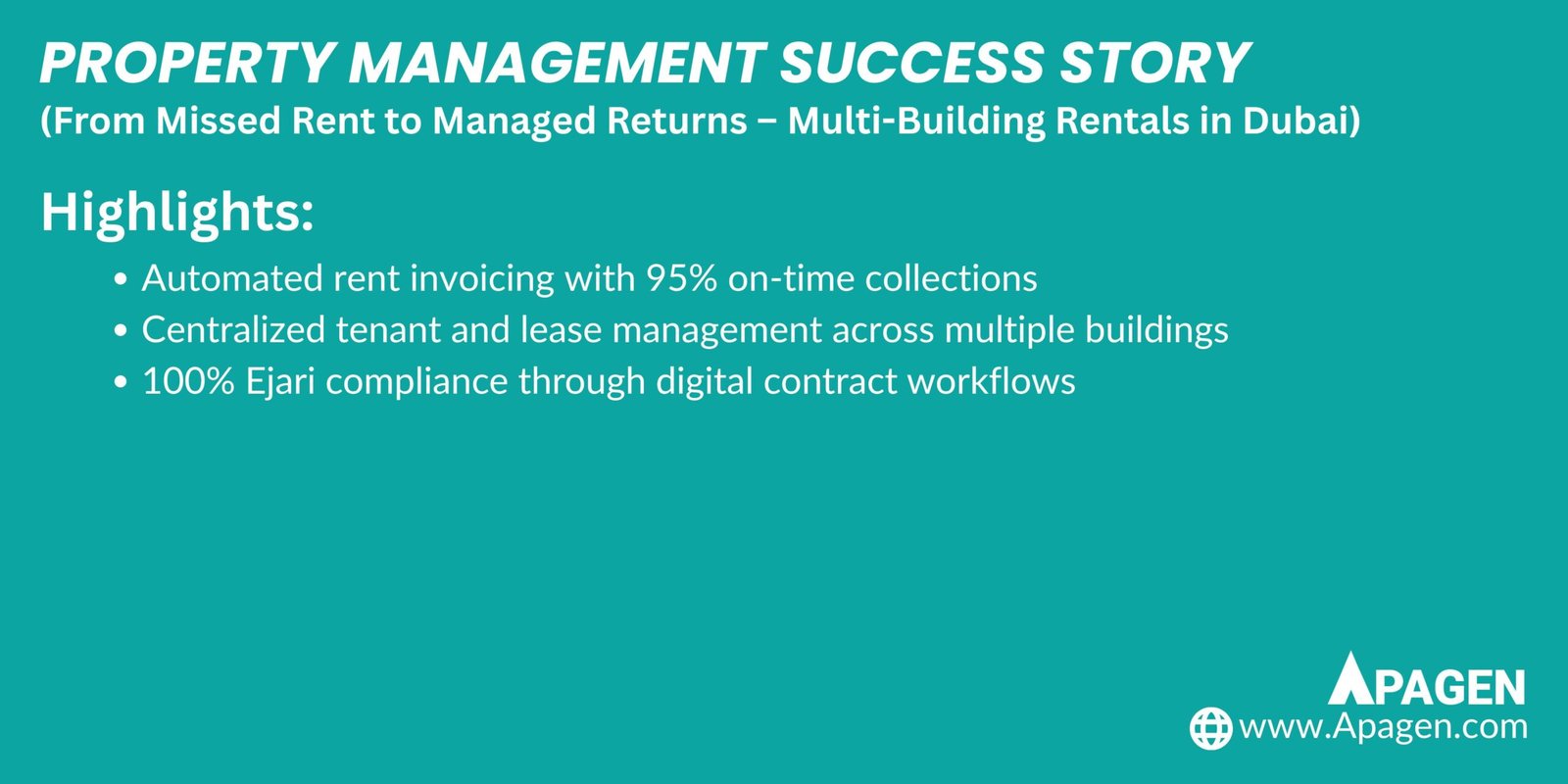 Success Story Slide