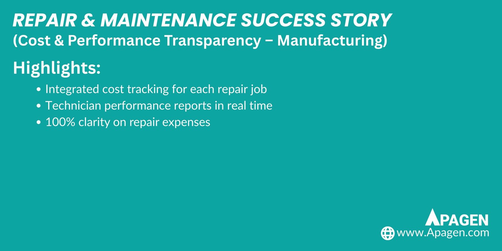 Success Story Slide