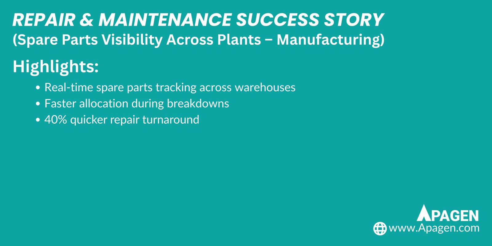 Success Story Slide