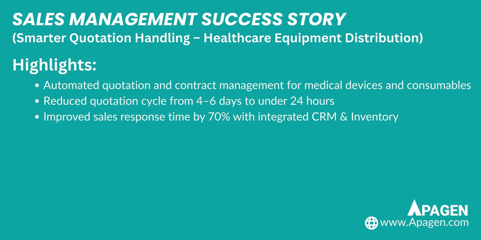 Success Story Slide