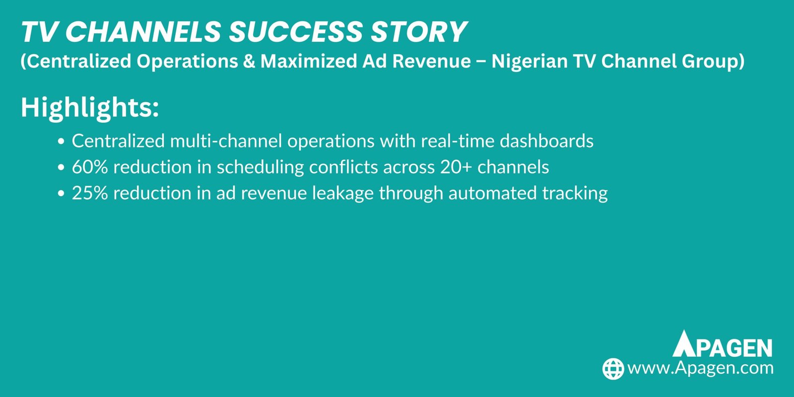 Success Story Slide