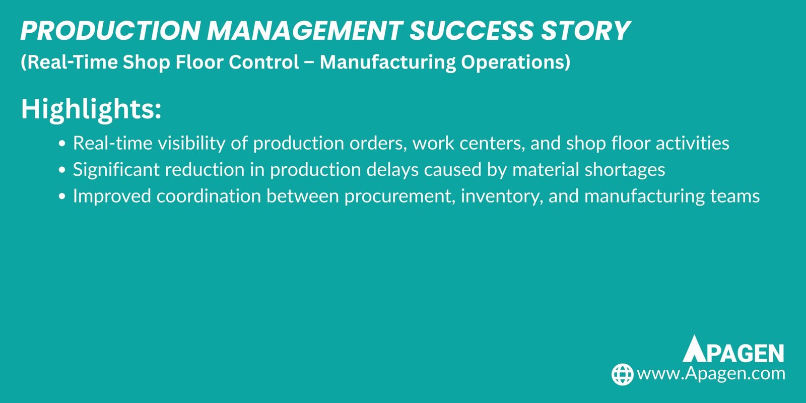 Success Story Slide
