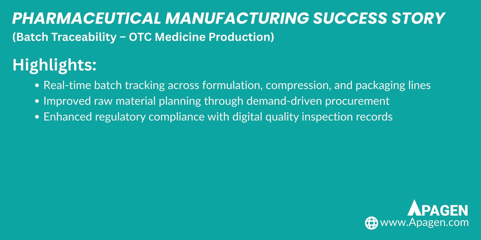 Success Story Slide