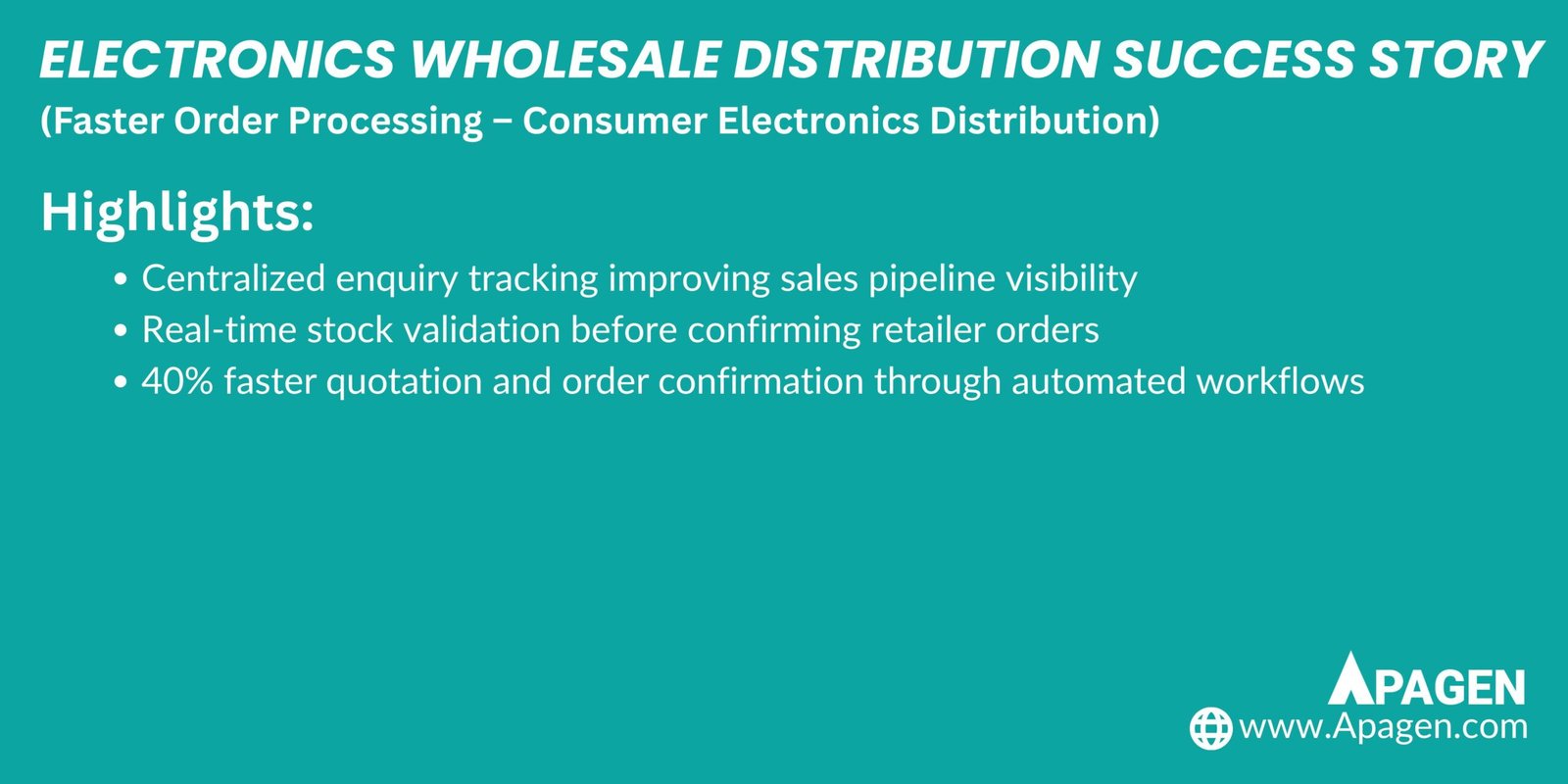 Success Story Slide