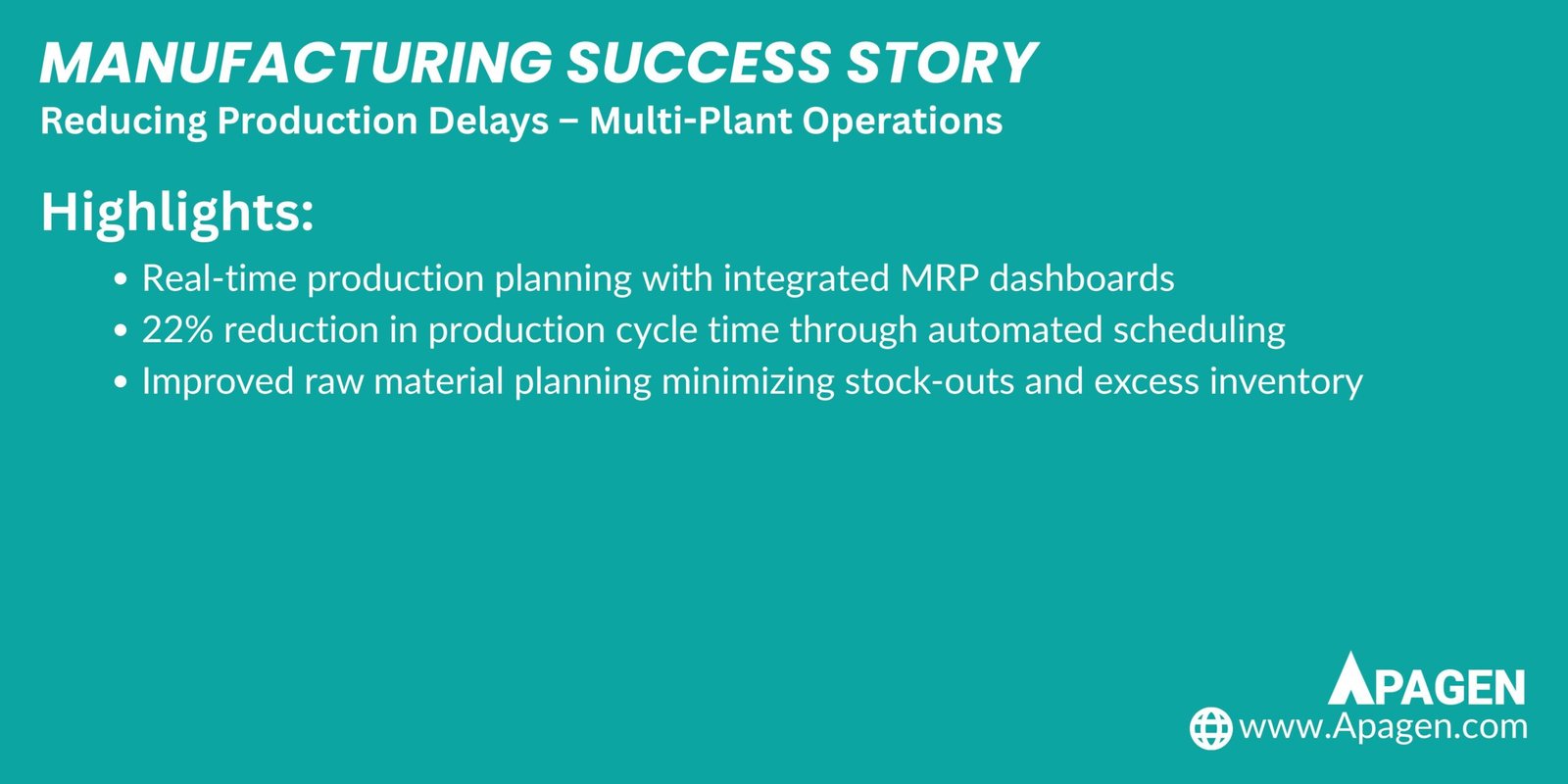 Success Story Slide